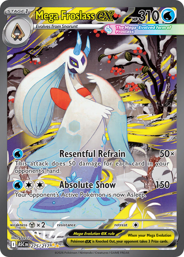 MEGA FROSLASS ex トレーディングカード Mega Froslass ex - TCGmatch Chile
